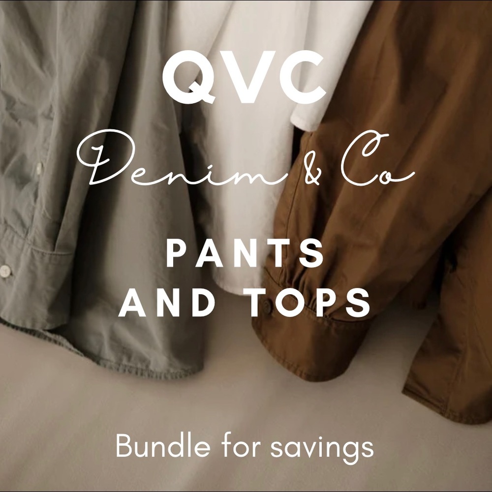 New and like new QVC items